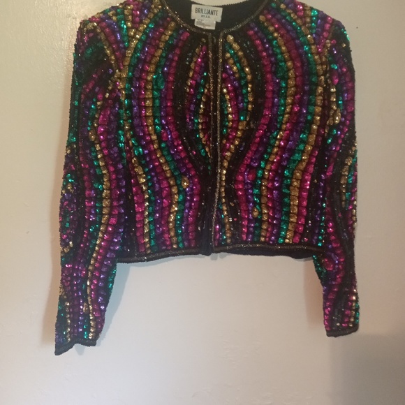 Unique Brilliante Sequin Jacket - Picture 1 of 4